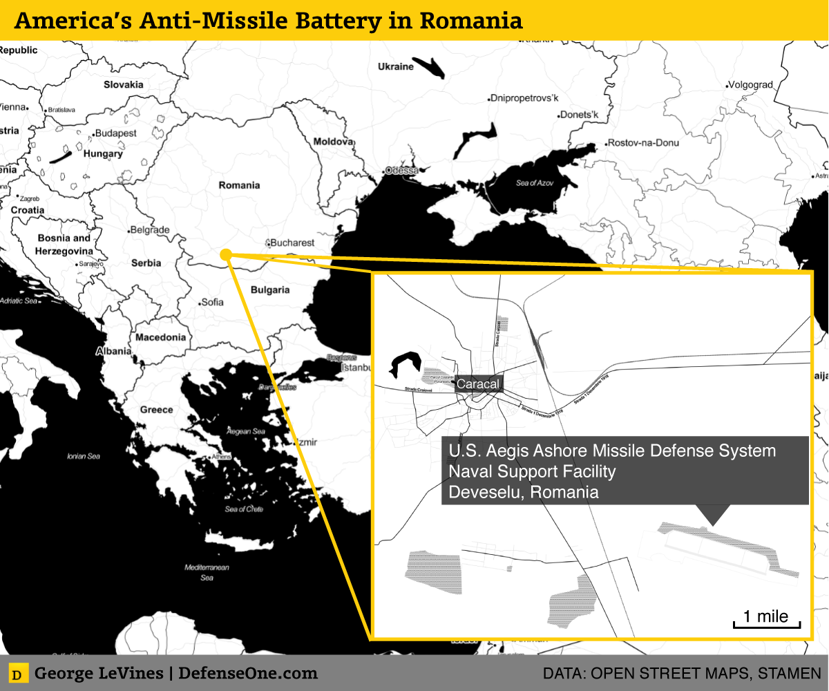 America's Anti Missile Battery in Romania