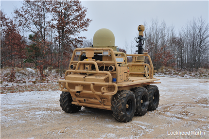 Lockheed SMSS unmanned vehicle