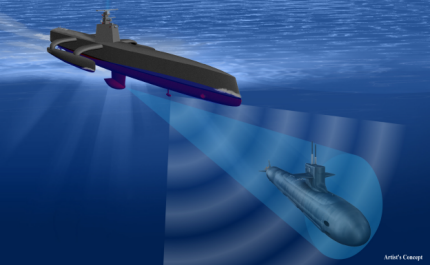 ACTUV autonomous sub tracker