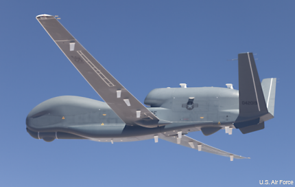 Air Force Global Hawk UAV
