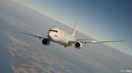 P-8A Poseidon surveillance plane