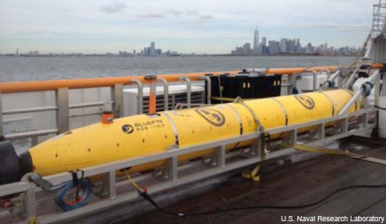 Navy Bluefin-21 mine hunter