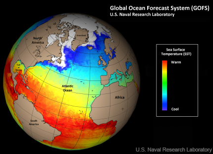 NRL Global Ocean Forecasting System