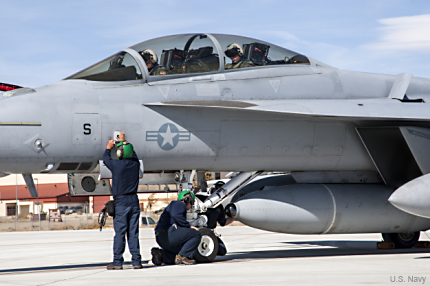 IRST infrared sensor on FA/18 Super Hornet