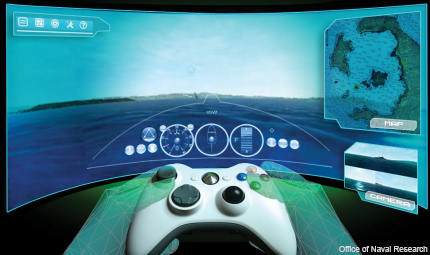 SSC Pacific gamepad controller for UxV