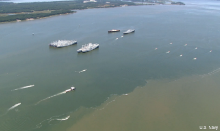 ONR autonomous swarm boats