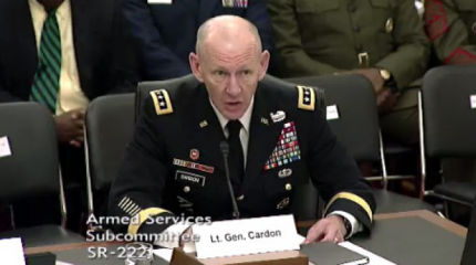 Army Cyber Commander Lt. Gen. Edward Cardon