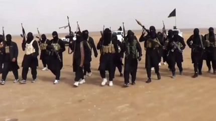 Photo grab ISIS propaganda video