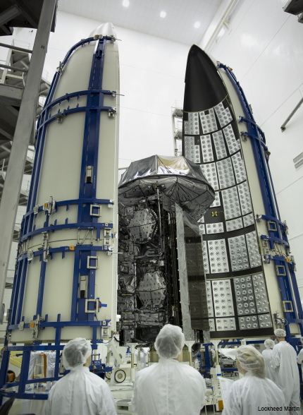 MUOS-3 satellite