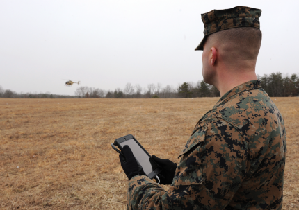 Army AACUS operaator tablet