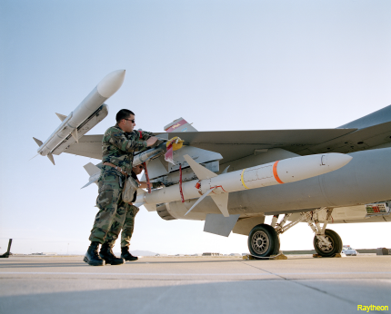 Raytheon Air Force HARM missile