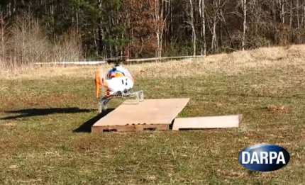 DARPA helicopter robotc legs